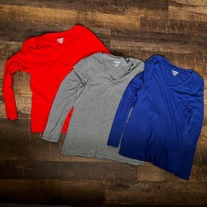 Old Navy Perfect XXL Long Sleeve Shirt Bundle